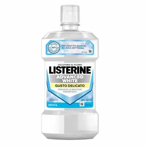 LISTERINE ADVANCED WHITE GUSTO DELICATO 500 ML