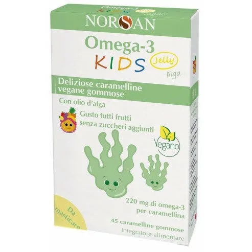 Norsan Omega-3 Kids 45 Caramelle