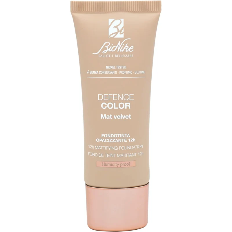 Bionike Defence Color Mat Velvet Fondotinta N. 405 Miel Dore 30ml