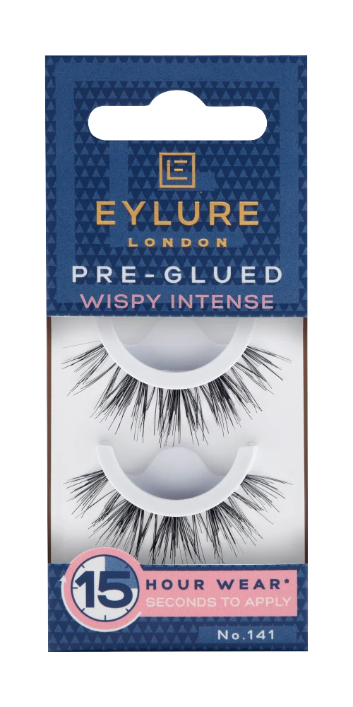 Eylure London Pre-Glued Ciglia Finte Wispy intense Lashes N 141