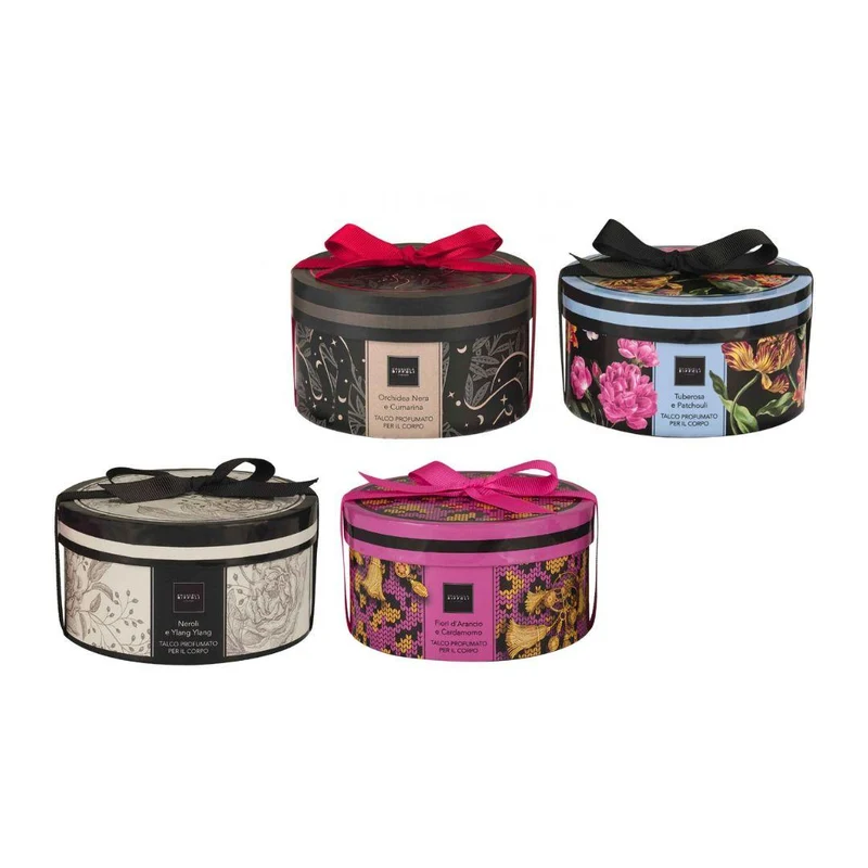 Confezione Regalo Talco Con Piumino