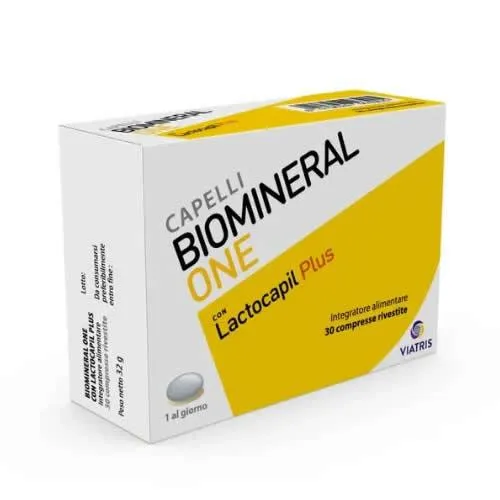 BIOMINERAL ONE LACTOCAPIL PLUS 30 COMPRESSE