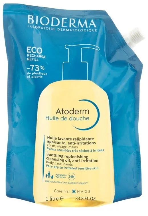 Bioderma Atoderm Huile Doccia Ecoricarica 1 Litro