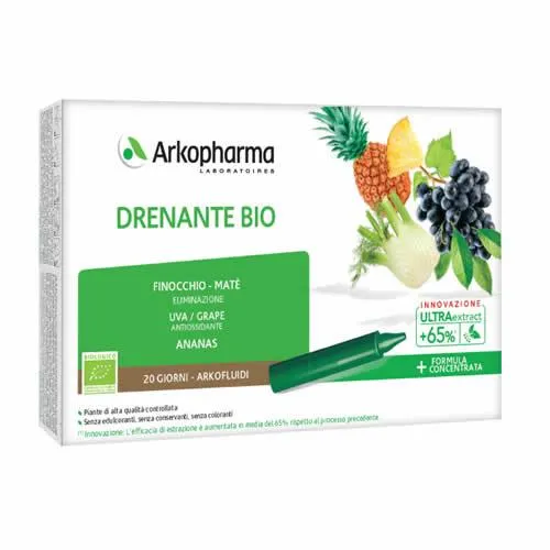 ARKOFLUIDI DRENANTE BIO 20 FIALE