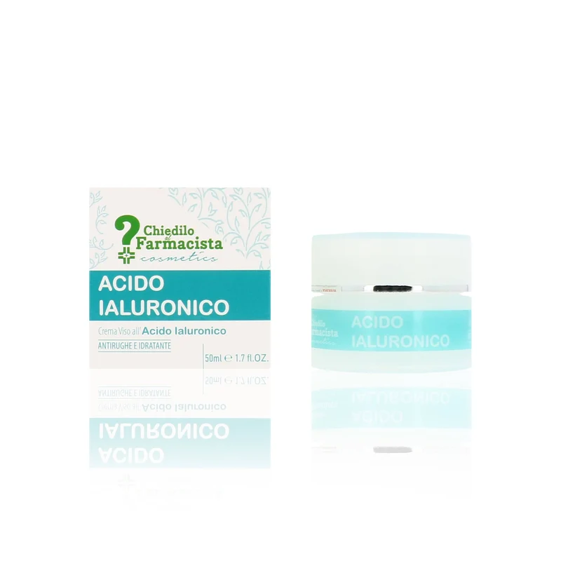 Crema viso all'acido ialuronico