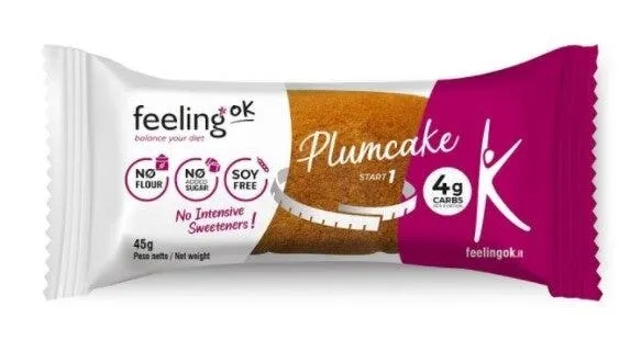 Feeling Ok Plum Cake Arancia Start 45g