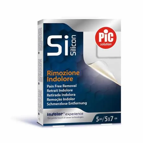 CEROTTO PIC POSTOP SILICONE 5X7 5 PEZZI