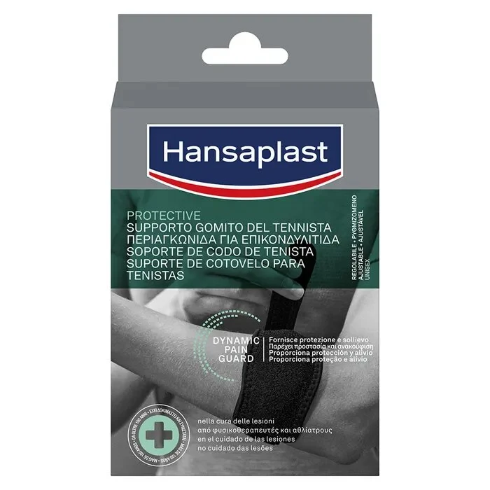 Hansaplast Sport Supporto Gomito del Tennista Tutore Epicondilite Gomito Protettivo