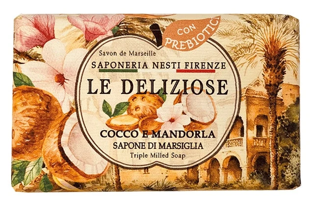 Nesti Dante Le Deliziose Sapone Di Marsiglia/Cocco e Mandorla 150g