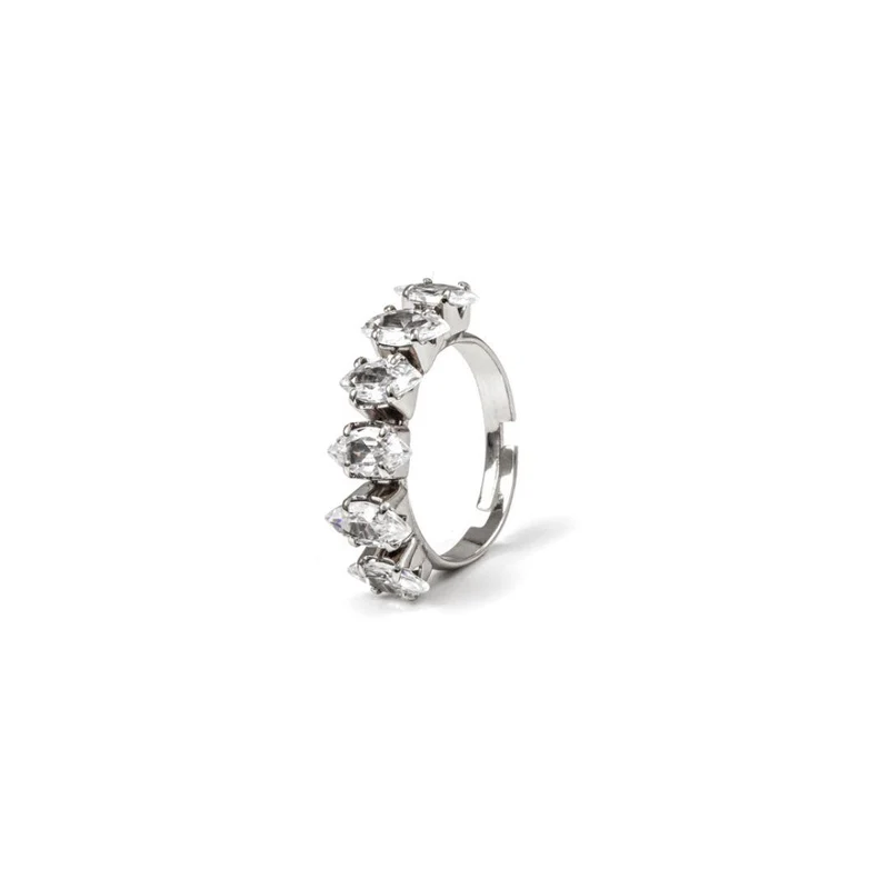 Anello con Cubic Zirconia Marquise