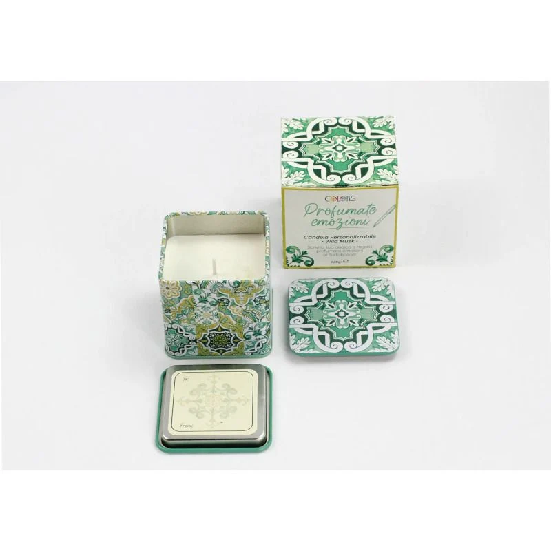 Colors Candela Profumata Personalizzabile Wild Musk