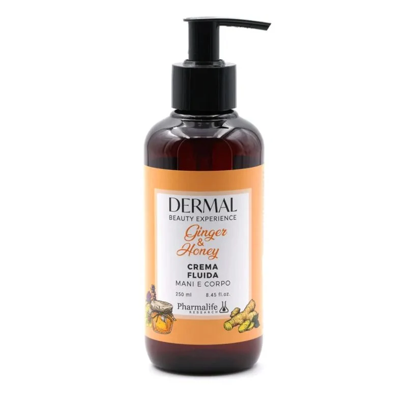 Dermal Ginger & Honey Crema Fluida Mani/Corpo 250ml