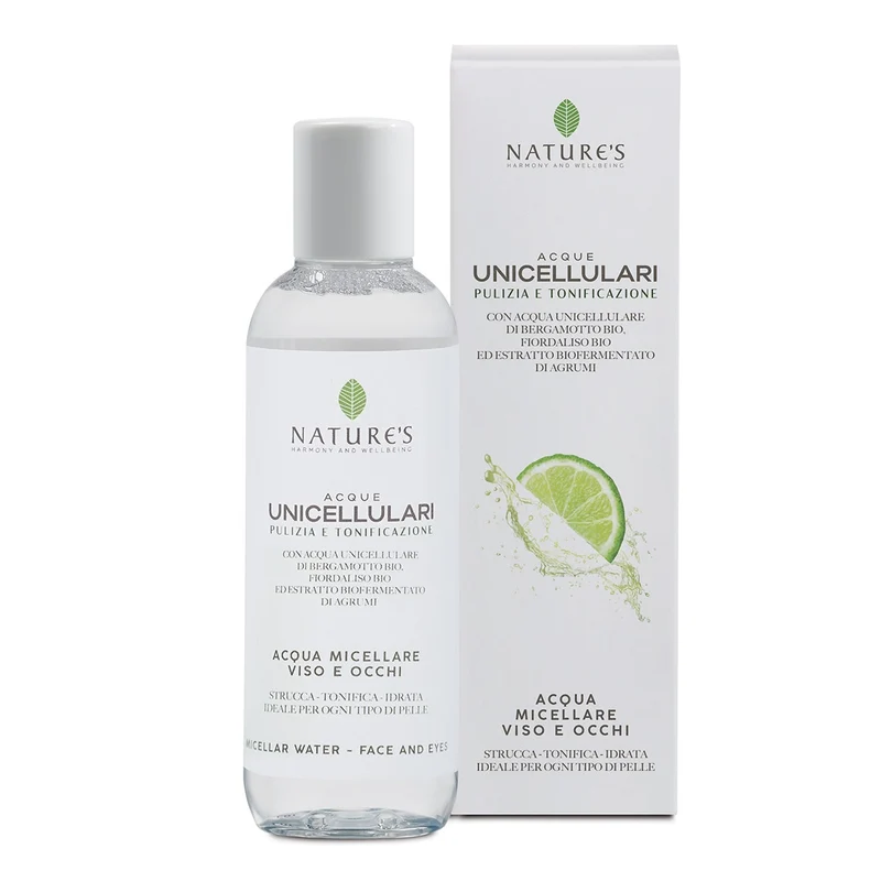 Nature's Acque Unicellulari Acqua Micellare Viso Occhi 200ml