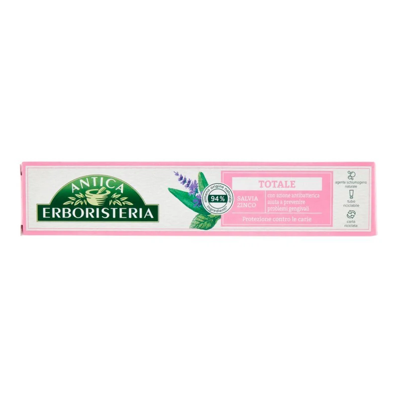 Dentifricio Totale Savia e Zinco