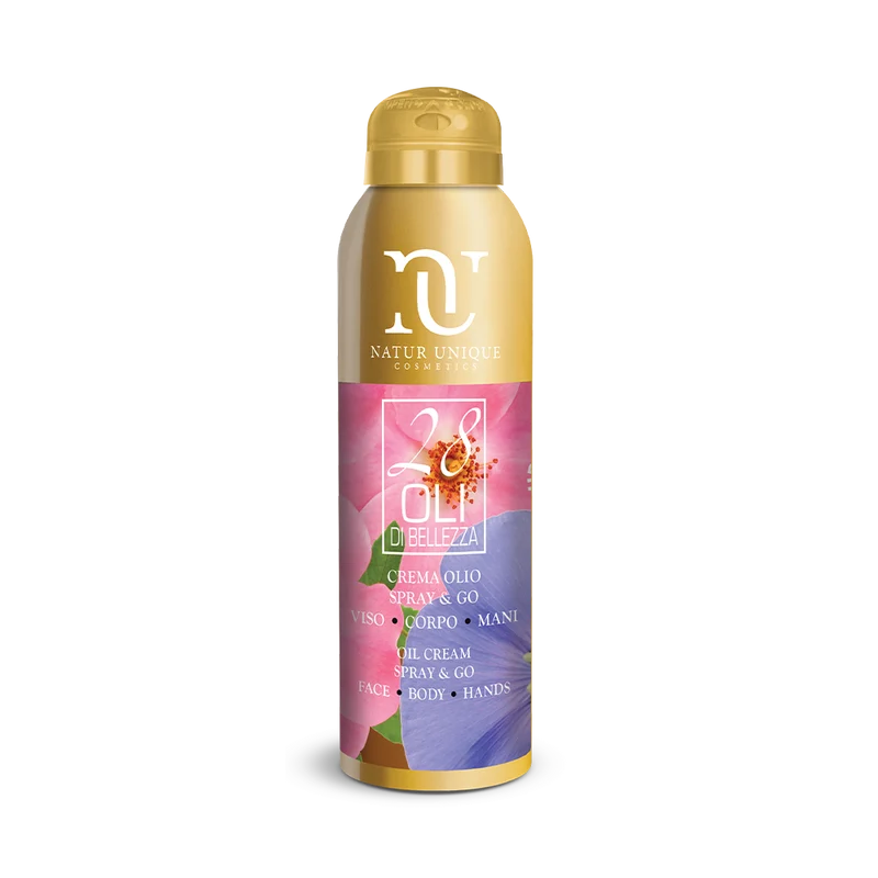 Natur Unique 28 Oli Di Bellezza Crema Spray & GO Viso E Corpo 150ml