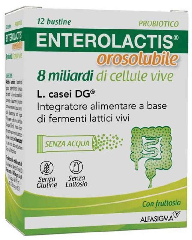 Enterolactis 8 Miliardi 12 Bustine Orosolubili