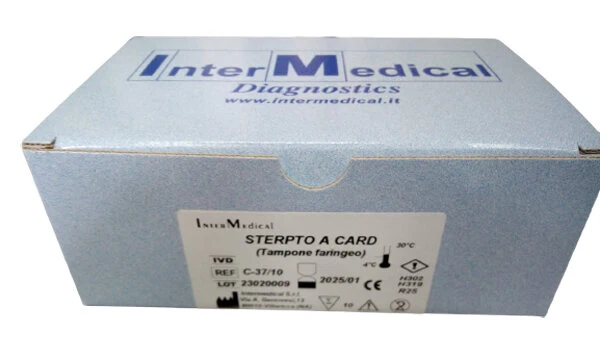 INTERMEDICAL STREPTO A 10TEST