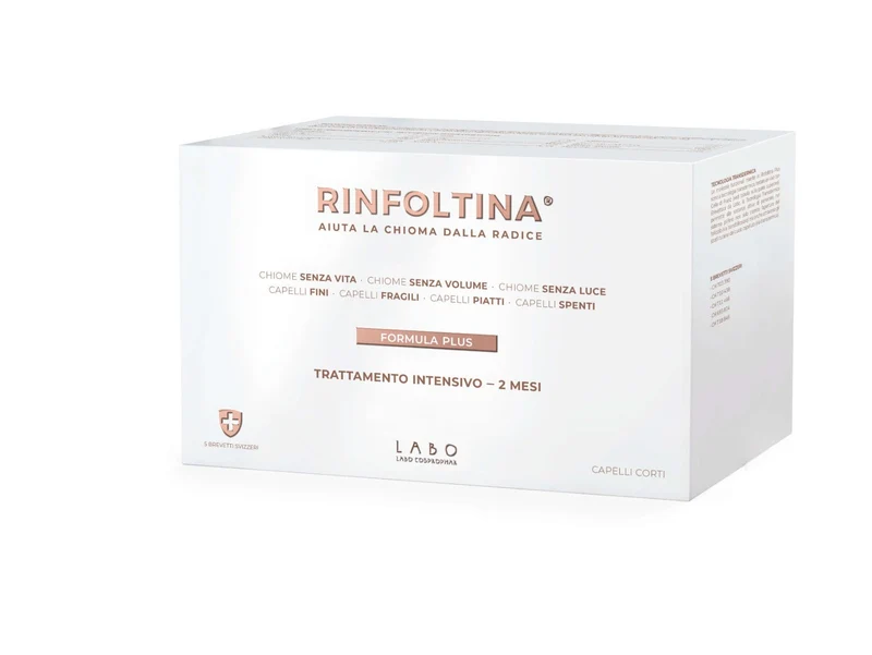 Labo Rinfoltina Plus Trattamento Intensivo Capelli Corti 40 Fiale