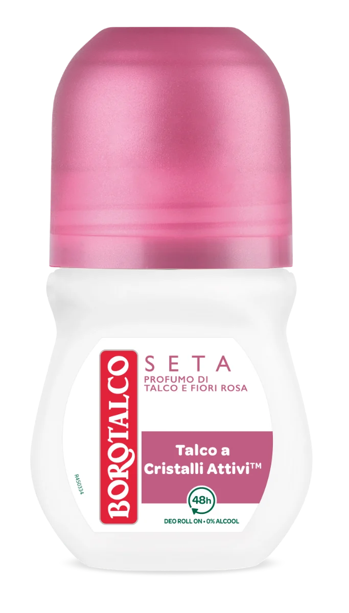 Borotalco Deodorante Roll-On Seta 50ml