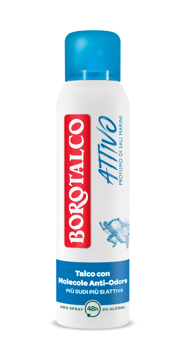 Borotalco Deodorante Spray Attivo Blu 150ml
