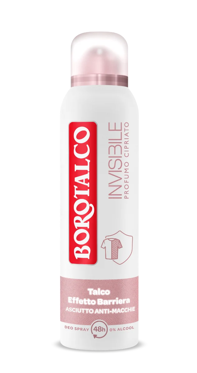 Borotalco Deodorante Spray Invisibile Rosa 150ml