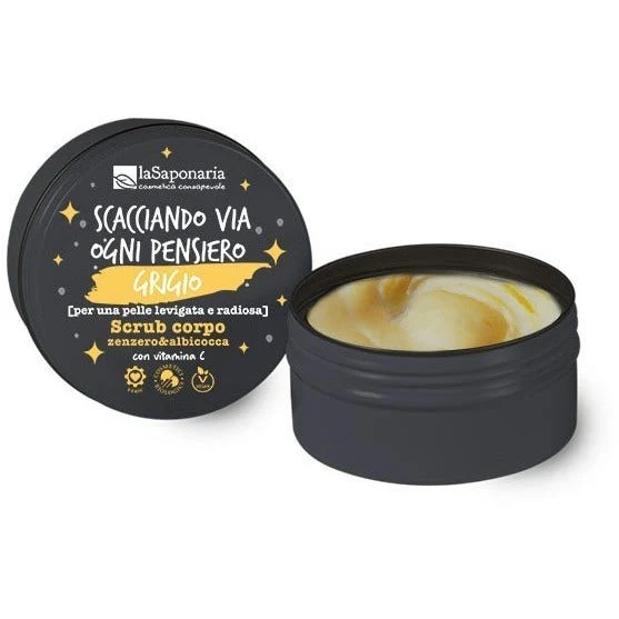 La Saponaria Scrub Corpo Zenzero Albicocca 75ml
