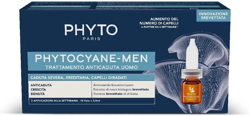 Phyto Phytocyane Trattamento Anticaduta in Fiale - 12 fiale da 3.5 ml