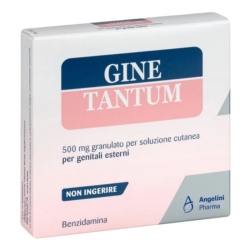 Ginetantum 500mg 10 bustine granulato per soluzione cutanea per genitali esterni