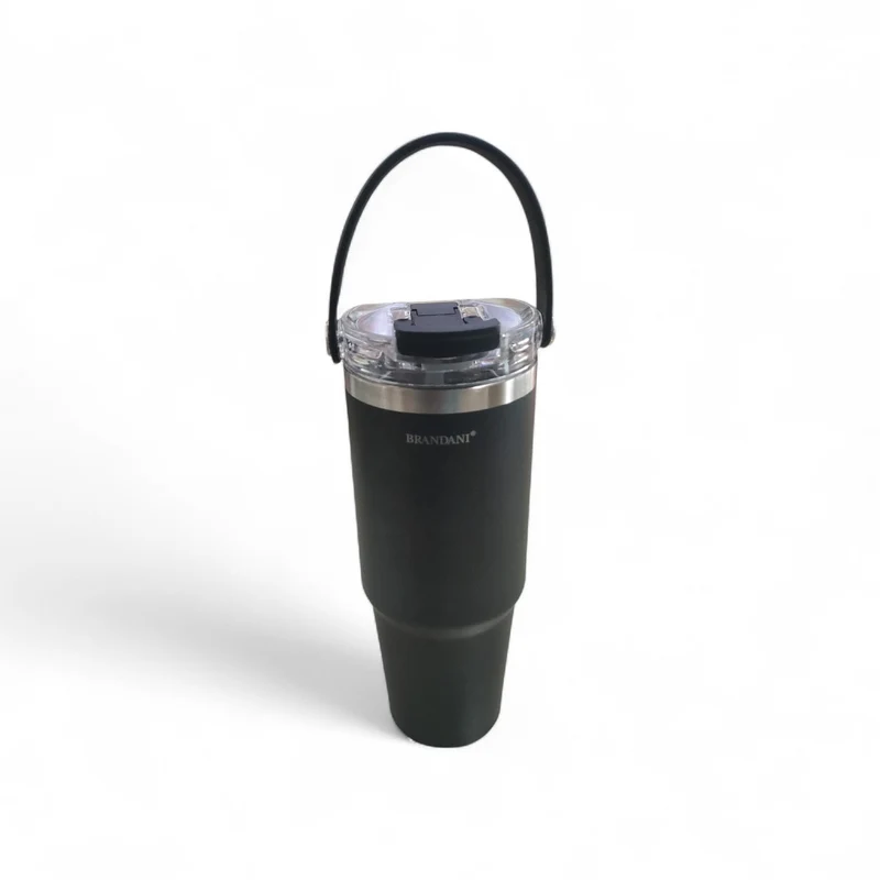 Brandani Bottiglia Termica Black Inox 0,9 LT