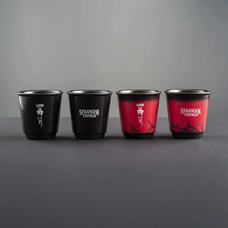 Bialetti Set 4 Cups Stranger Things