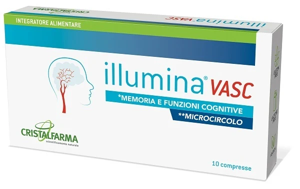 Illumina Vasc 10 Compresse Rivestite da 1,4 g