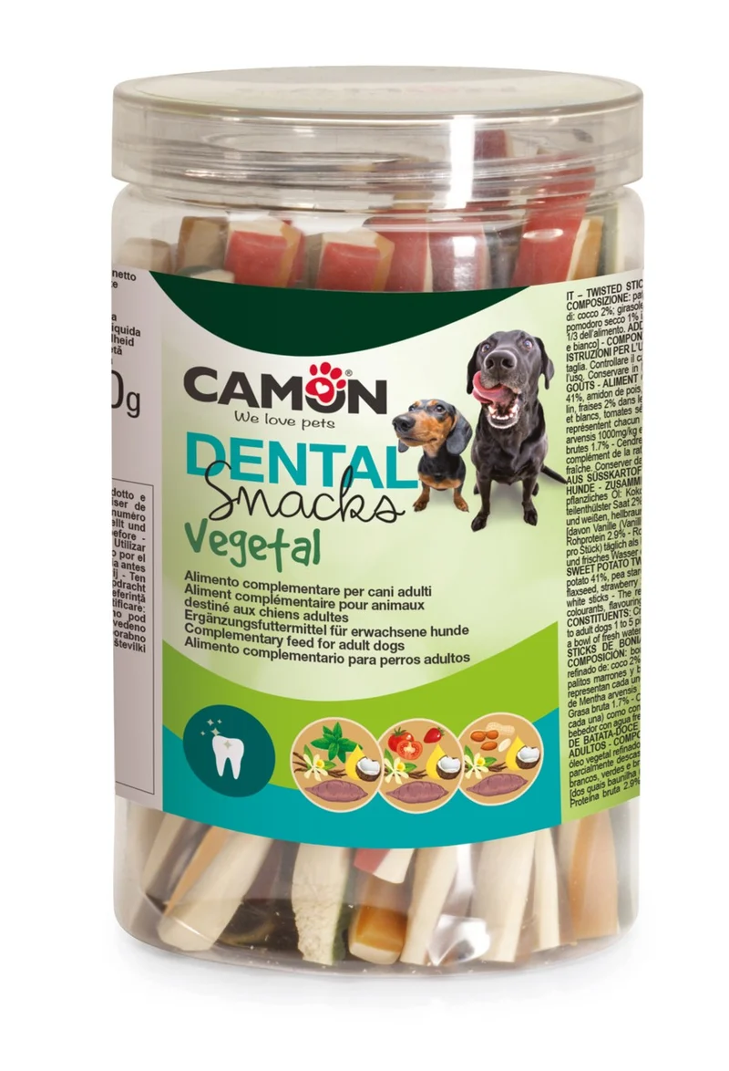 Dental Snack Vegetal Twist per Cani 400 g