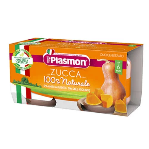PLASMON OMOGENEIZZATO ZUCCA 2 X 80 G