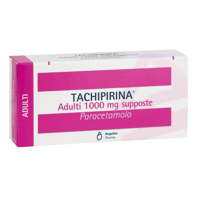 Tachipirina adulti 1000mg 10 supposte