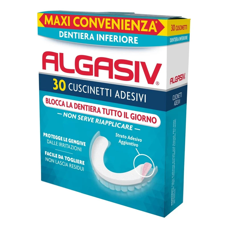 Algasiv adesivo protettivo inferiore 30 pezzi