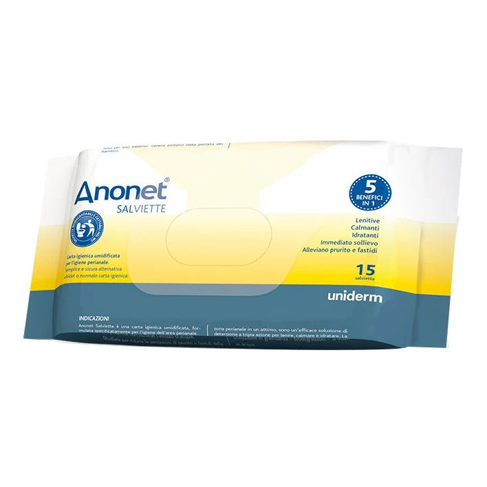 Anonet salviette detergenti 15 pezzi