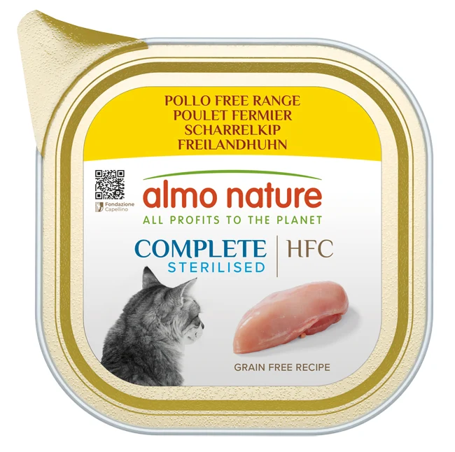 Hfc Cat Complete Sterilizzato Pollo Free Range Chicken 85 g