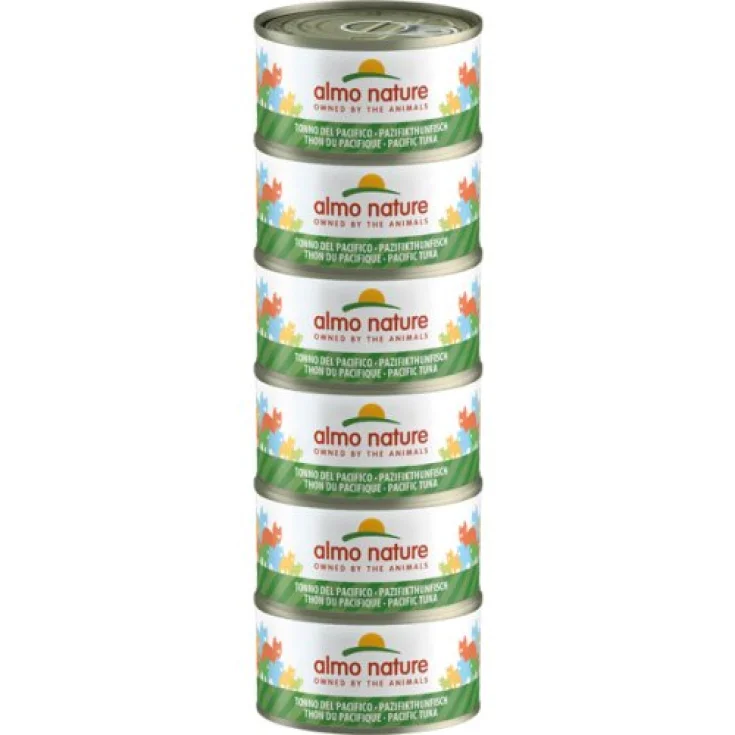 Almo Mega Pack Hfc Tonno Dell'atlantico 6 x 70 g