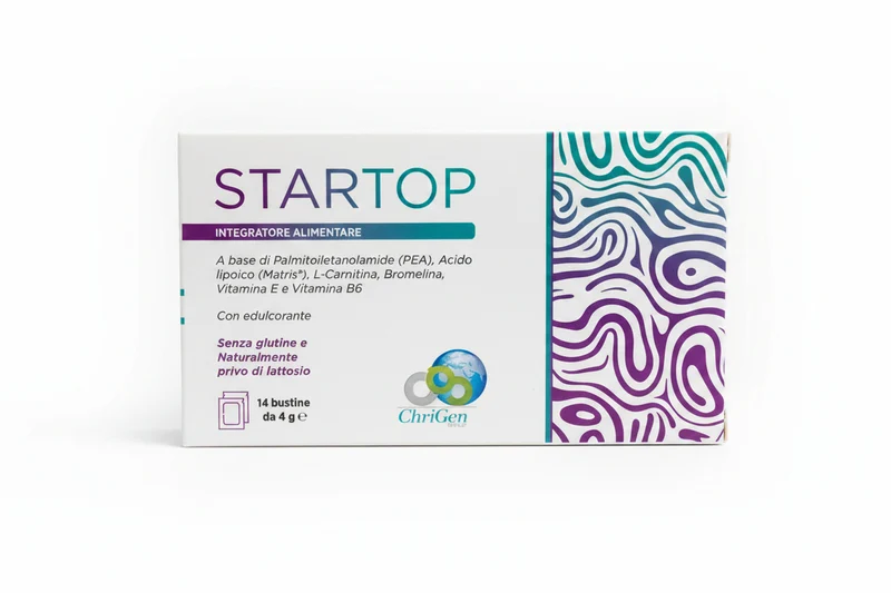 Startop Integratore con PEA, Acido Alfa-Lipoico e Acetil L-Carnitina 14 Bustine