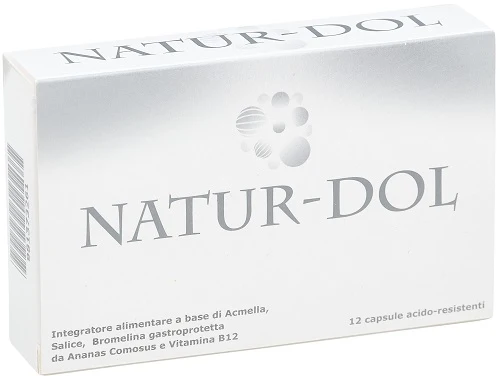 Natur-Dol Integratore con Zenzero, Bromelina e Acmella 15 Capsule