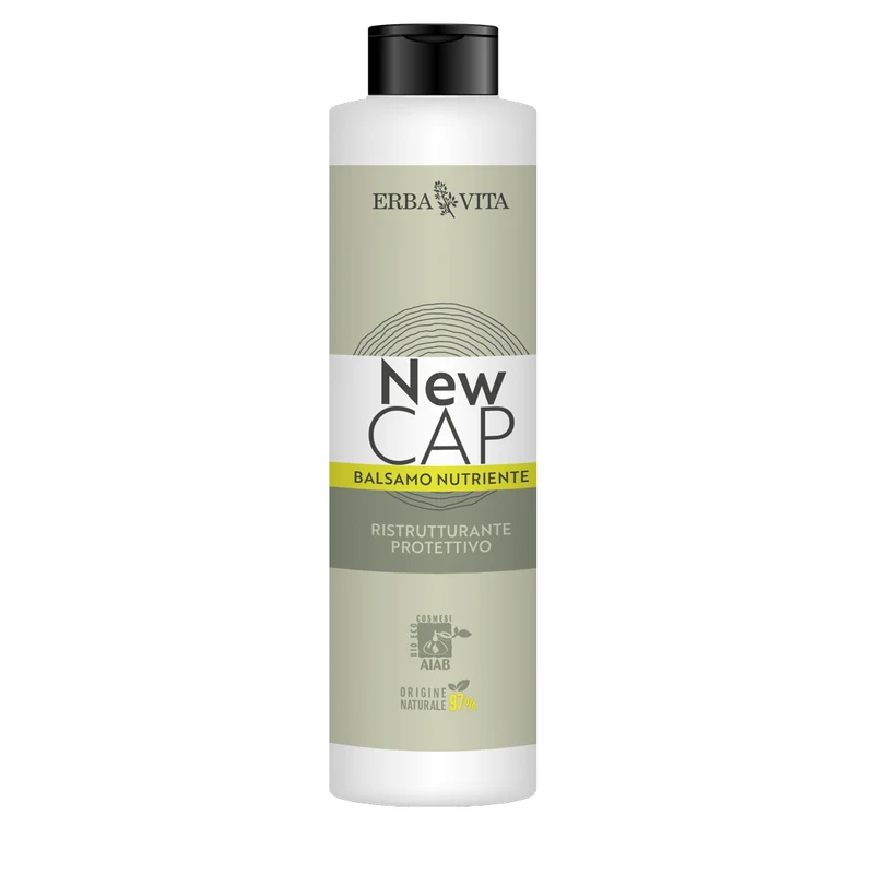 NewCap Balsamo Nutriente Capelli con Burro di Karité e Olio di Argan Bio 250ml
