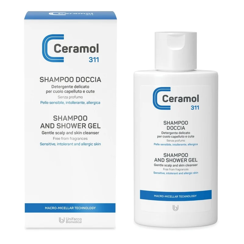 Ceramol shampoo doccia 1 flacone 200ml