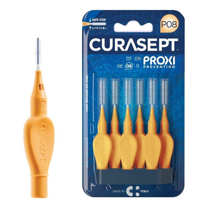 Curasept Proxi P08 arancione chiaro 6 pezzi