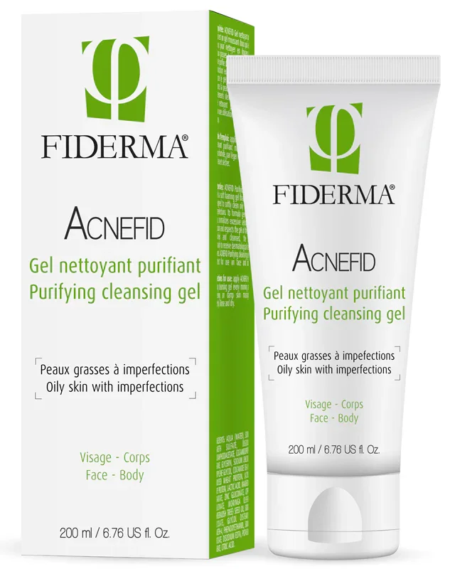 FIDERMA ACNEFID GEL DETERGENTE PURIFICANTE 200 ML