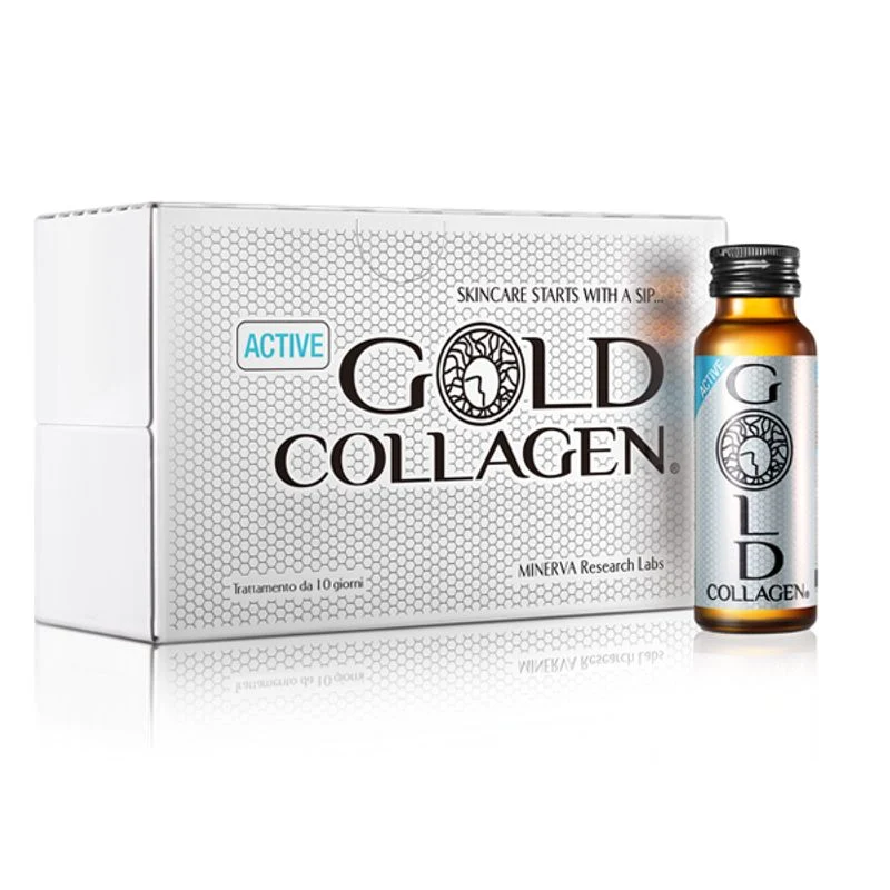 Gold Collagen Active integratore 10 flaconcini