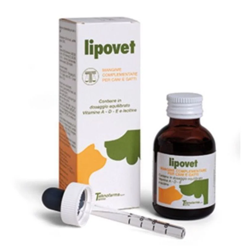 Lipovet mangime complementare per cani e gatti 50ml