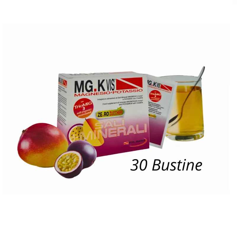 Mgk Vis Magnesio Potassio Gusto Mango Passion Fruit - 30 Bustine