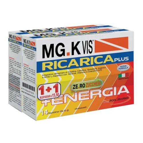 Mgk Vis Ricarica Plus Zero Zuccheri 14+14 Bustine