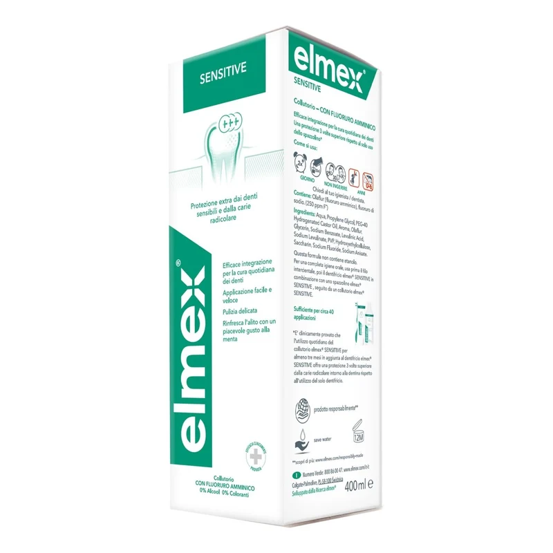 Elmex Sensitive collutorio 1 flacone 400ml