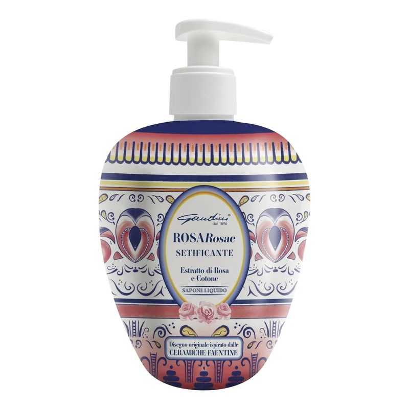 Gandini sapone liquido rosa flacone 500 ml